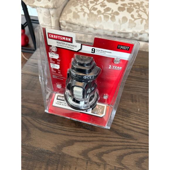 CRAFTSMAN Router Attachment Bolt-On #934977 – 9-in-1 Cutting Tool -New - Picture 2 of 9